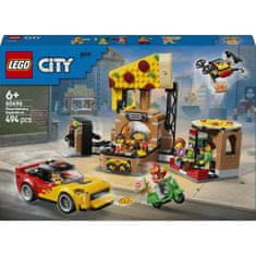 LEGO 60496 CITY Pizzeria s brzim dostavnim vozilima