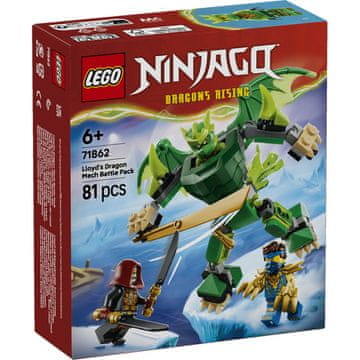 LEGO 71862 NINJAGO Bojni komplet s Lloydovim mehaničkim zmajem