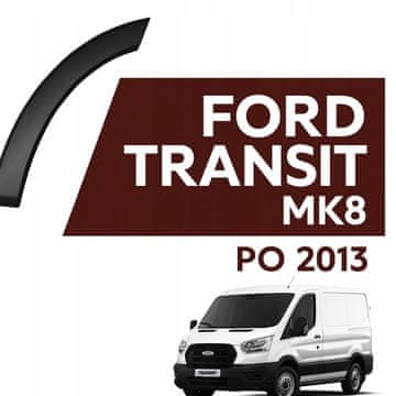 FAST Dekorativna zaštitna letvica za prednja desna vrata Ford Transita MK8