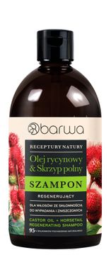 BARWA recept za prirodni regenerirajući šampon za kosu sklonu ispadanju i oštećenu - ricinusovo ulje i preslica