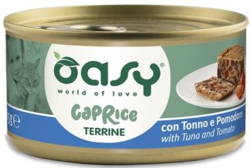 Oasy Cat | Caprise Terrine | 85 g - Tuna i rajčice 85 g
