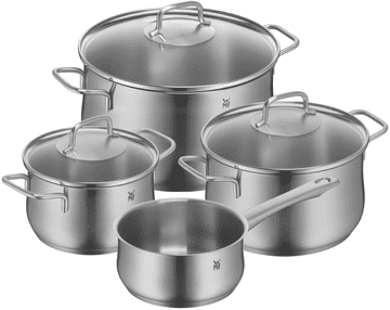 WMF Brillant 4-dijelni set posuđa, nehrđajući čelik (0739446030)