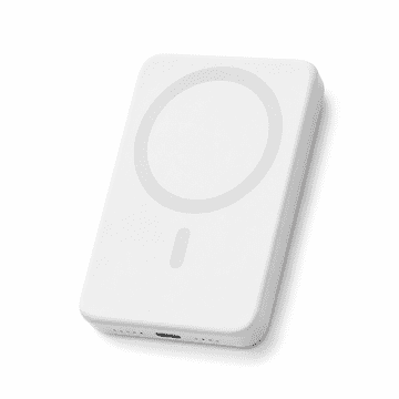 VYZIO® Magnetska bežična prijenosna baterija 20 W, power bank s jakim magnetskim prihvatom, brzo punjenje | MAGPOWBANK