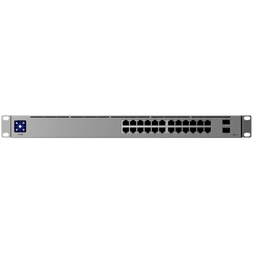 Ubiquiti USW-PRO-MAX-24-POE-EU 24-portni, Layer 3 Etherlighting, 8 × 2,5 GbE PoE++, 16 × GbE RJ45, 2 × 10G SFP+ priključka
