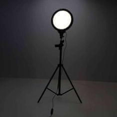 MG Selfie Ring okruglo LED svjetlo + stativ, crni