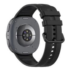 Tech-protect Silicone Evo remen za Samsung Galaxy Watch 8 / 9 / Classic (40 / 44 / 46mm), black