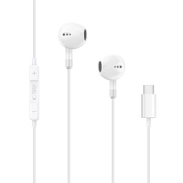 Tech-protect Core G4 slušalice za uši USB-C, bijele