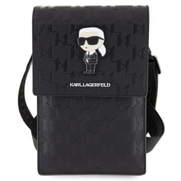 Karl Lagerfeld Karl Lagerfeld Klwbsakhpkk Lifestyle Saffiano Ikonična Monogramska Torba