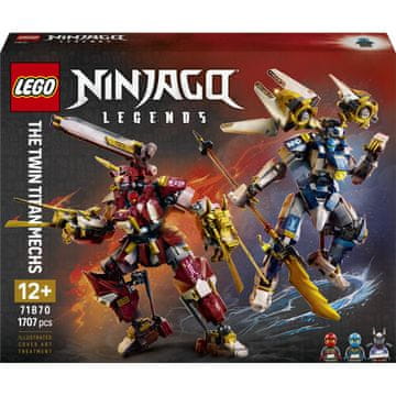 LEGO 71870 NINJAGO Mehanički blizanci titani