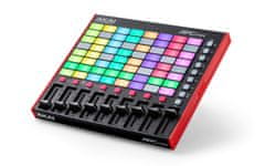 Akai Akai APC Mini MK2 MIDI kontroler za Ableton Live, 64 RGB tipki, 9 fadera, crvena/crna
