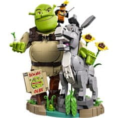 LEGO 72423 Icons Shrek, Magarac i Mačak u Čizmama