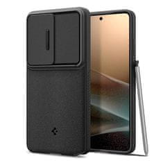 Spigen Optik Armor maskica za Galaxy S26 Ultra, crna (ACS10687)