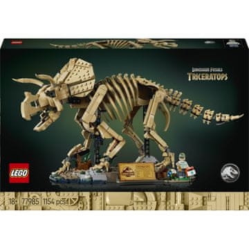 LEGO 77985 Jurassic World Fosili dinosaura: Triceratops
