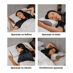 AureliaDream Ergonomski anatomski jastuk od memorijske pjene, AureliaPillow.