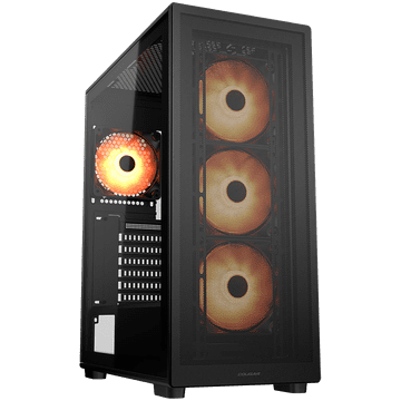 Cougar MX220 RGB kućište za računalo, Mid-Tower, crno (CGR-2AC8B-RGB)