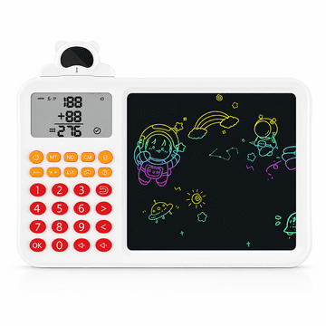 JOJOY® Interaktivni tablet za učenje matematike za djecu, zbrajanje, oduzimanje, množenje i dijeljenje | MATHDOODLE