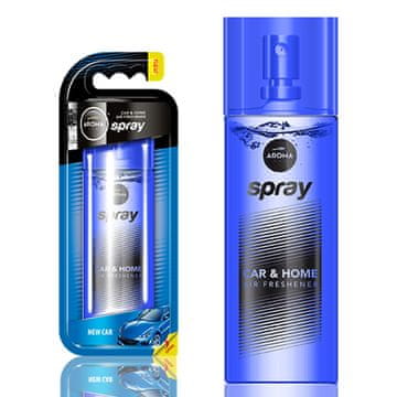 slomart AROMA CAR Aroma Spray osvježivač zraka, novi auto