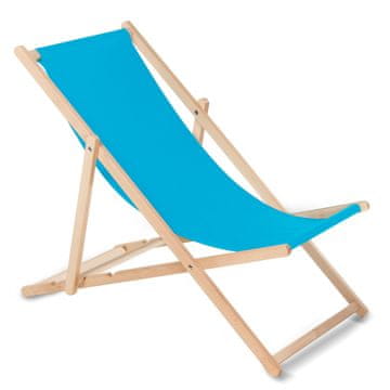 slomart GreenBlue GB183 Klasični bukov ležaj, plavi
