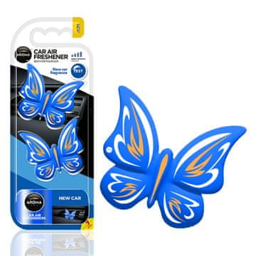 slomart AROMA CAR Fancy Shapes Butterfly New Car osvježivač zraka, leptir
