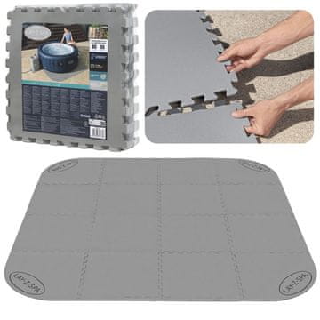 slomart Bestway 60334 pjenasta podloga za bazen Lay-Z-Spa 196x196 cm
