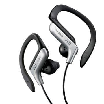 slomart JVC HA-EB75 sportske slušalice, srebrne