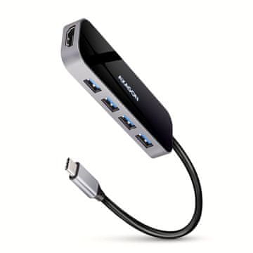 slomart AXAGON HMC-6H4A USB hub 4x USB-A + HDMI, USB-C PD 100W