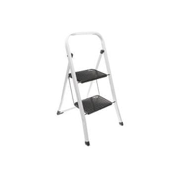 HOMESTYLING Koraci KO-C80001220 Steel steps 2 steps white / black