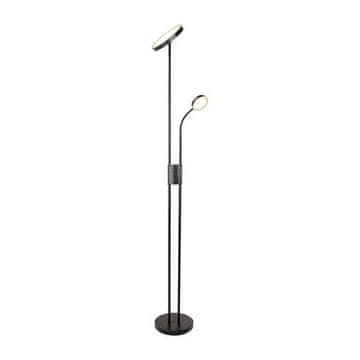 Rabalux Podna lampa 3240 OPHUS LED Dimmable floor lamp LED/18.5W/230V + LED/4.5W black
