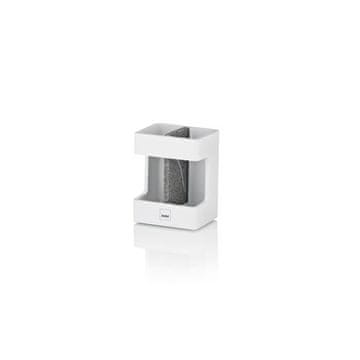 Kela Držač za četkice za zube KL-23693 Cube polyresin white