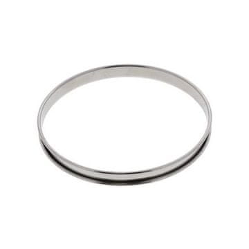 de Buyer Kružni okvir 3091.20N, 20 cm, for making pies and quiches, smooth inner surface