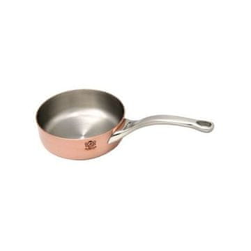 de Buyer Tava 6230.16 PRIMA MATERA, sauté pan, copper, straight with low edges, stainless steel handle, diameter 16 cm, height 5.5 cm, weight 1.13 kg