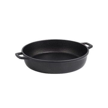 de Buyer Lonac za pirjanje 8313.36, lonac s dvije ručke, aluminij, neprianjajuća površina, promjer 36 cm