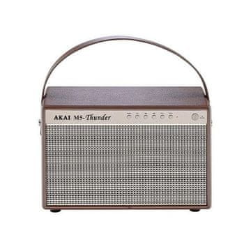 Akai Bluetooth zvučnik M5-THUNDER Wood