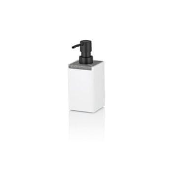 Kela Dozator sapuna KL-23694 Cube polyresin white 300 ml
