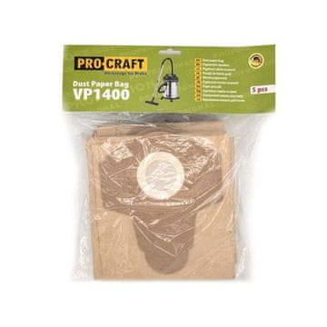 Procraft Papirna vrećica za industrijski usisavač VP1400