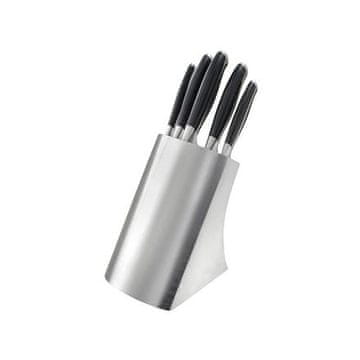 Sabatier Blok za noževe 666482 GLASGOW, stainless steel, 5 Jupiter knives