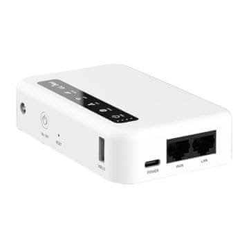slomart GL.iNet Puli GL-XE300-BAT prijenosni 4G LTE usmjerivač
