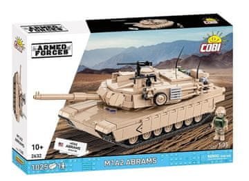 slomart COBI KLOCKI M1A2 Abrams 2632, građevni blokovi 1025 komada