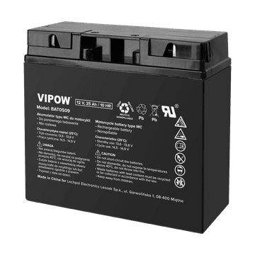 vipow VIPOW MC akumulator za motocikle 12V 25Ah
