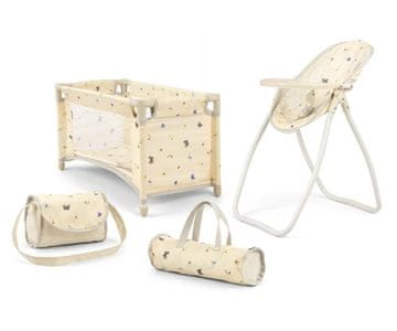 slomart MILLY MALLY Elsa Nature set za lutke (30cm lutka, bočica, duda, pelena)