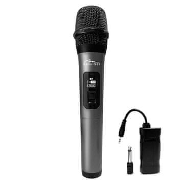 slomart MIC HERO MT398 bežični mikrofon, siv/crni
