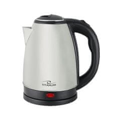 slomart Titanum TKK102X električni kuhalo za vodu, 1.8L, 1800W, inox