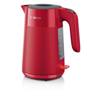 slomart Bosch TWK2M164 električni kuhalo za vodu 1,7L 2400W crveni