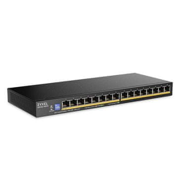 slomart Zyxel GS1100-16EPS mrežni prekidač, 16x Gigabit PoE