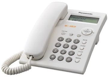 slomart Panasonic KX-TSC 11 žični telefon, bijela
