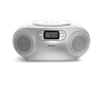 Philips TAZ2000S/10 radio s CD reproduktorom, bijeli
