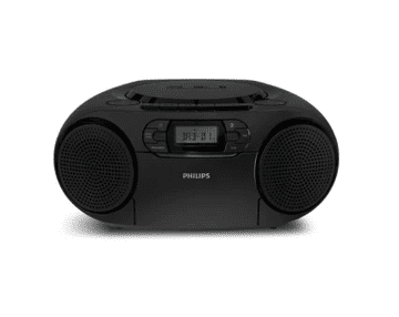 Philips TAZ2500/10 radio s CD reproduktorom, DAB+, crni