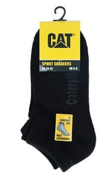 CAT MUŠKE NISKE CRNE ČARAPE 43/46, 3 PARA CAT AV807C