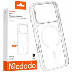 Mcdodo Mcdodo Magnetska Prozirna Futrola Ojačana Za Magsafe Iphone 17 Pro