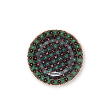 Pip Studio Ploča Petit Four Berry Blues 12 cm zelena